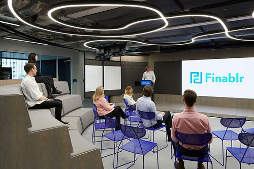 时尚办公网 办公设计 设计欣赏 面向未来的灵动办公 全球支付平台finablr伦敦总部办公设计欣赏