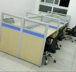 图 重庆家具厂专业定制批发电脑桌办公桌班台屏风隔断质量保证 重庆家具 家纺