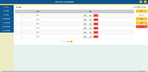 基于Java SSM的汉影公司员工办公管理系统设计与实现